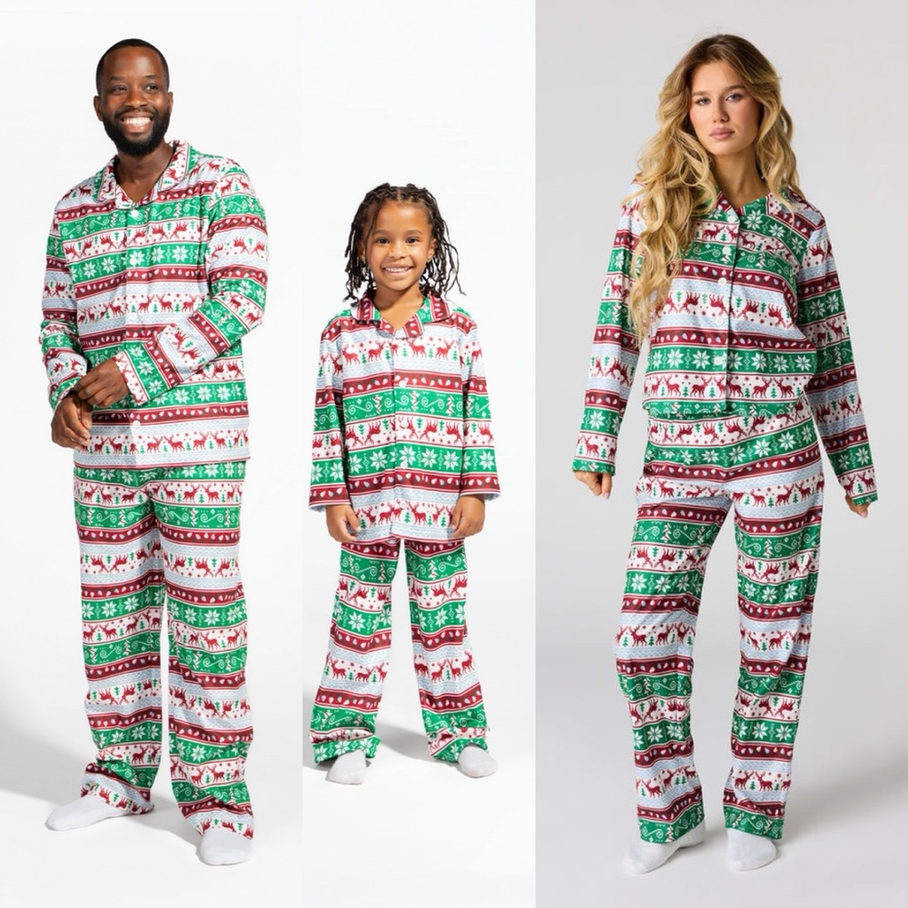 Family Fammy Jammies Flannel Pajama Set